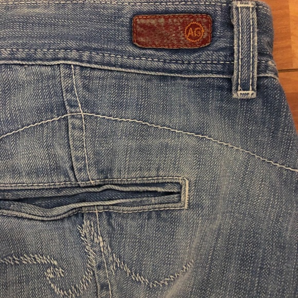 AG the Obsession Jean Skirt, size 32. Distressed denim look. Great condition! - Picture 7 of 9